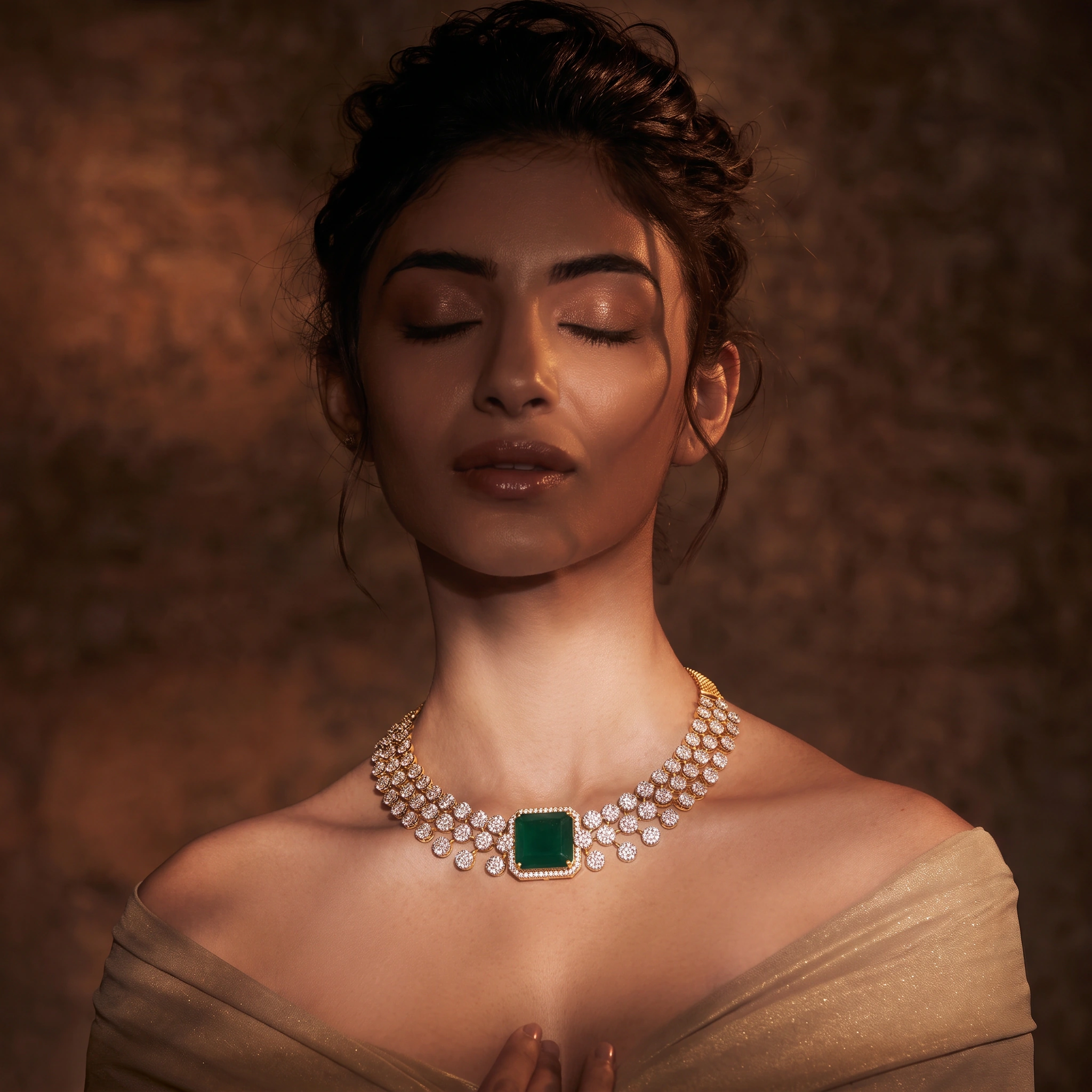 Kriyon Media jewellery campaign portrait